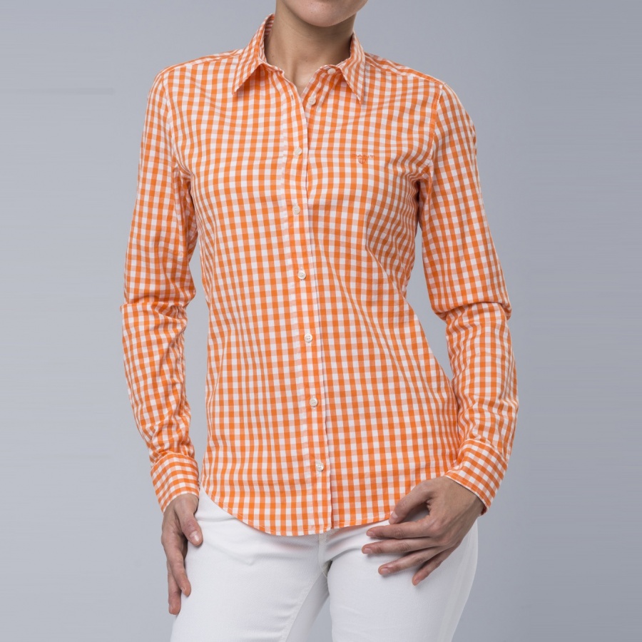 camisa cuadros vichy mujer