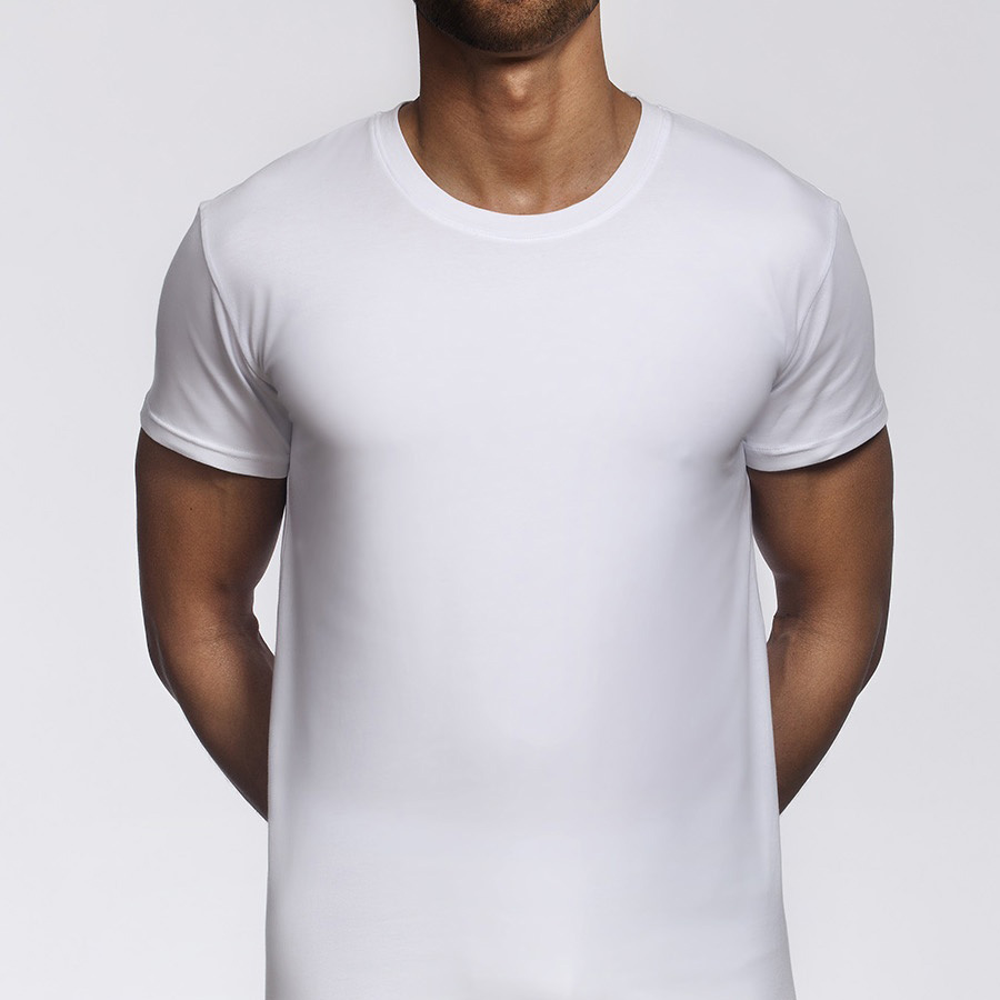 camisetas cuello redondo hombre